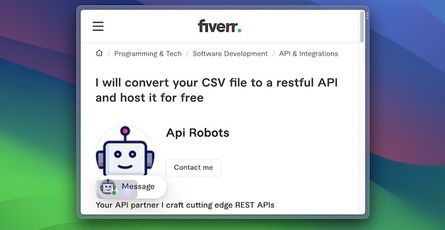 Convert Your CSV Files to RESTful APIs for $5 and free hosting