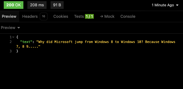Witze API