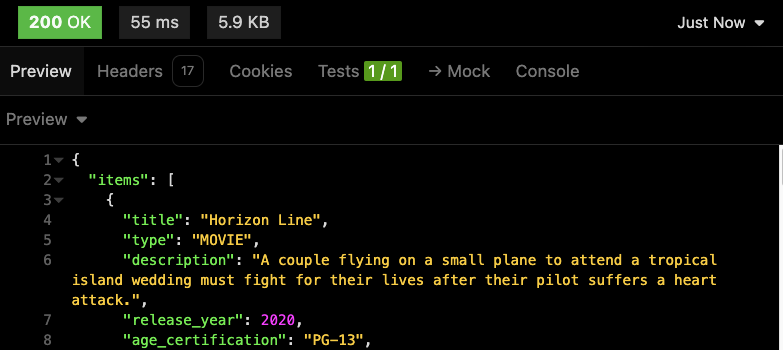 Paramount Top Movies API